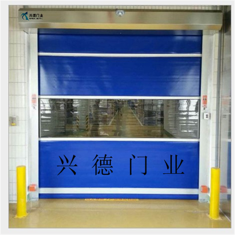 興德門眾多企業(yè)廠房選擇，只因快硬質快速門的人性化