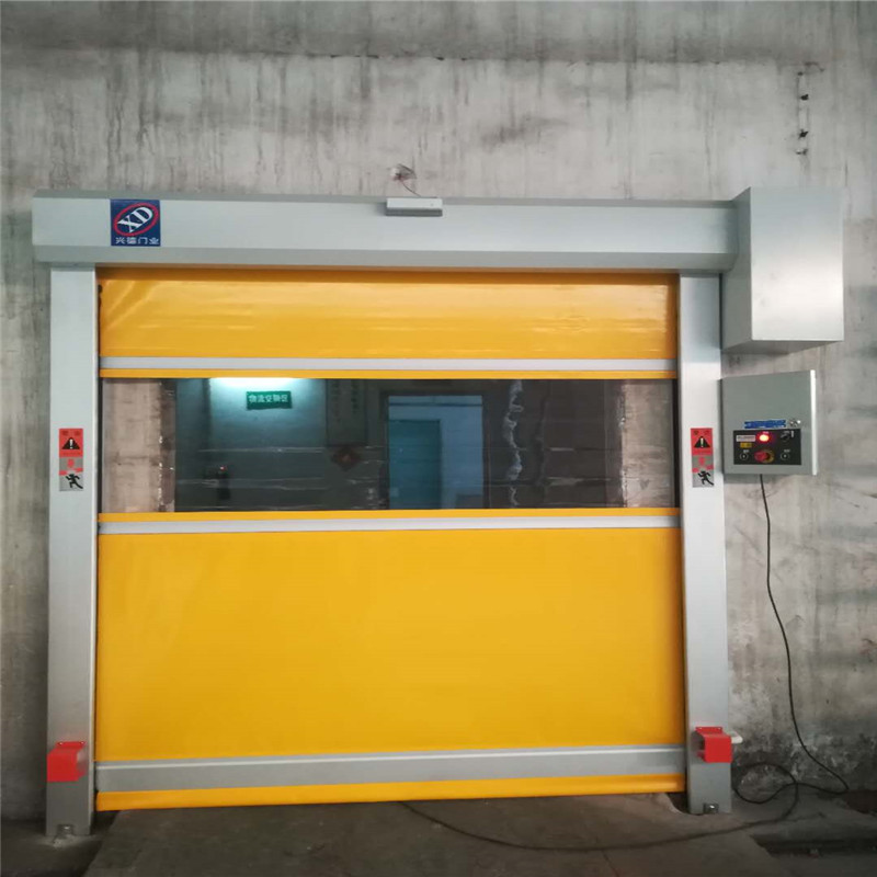 快速卷簾門為什么需要減速器？不是越快越好？